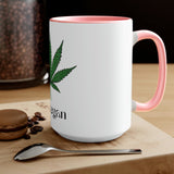 I'm Vegan Pot Leaf Coffee Mug