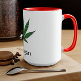 I'm Vegan Pot Leaf Coffee Mug