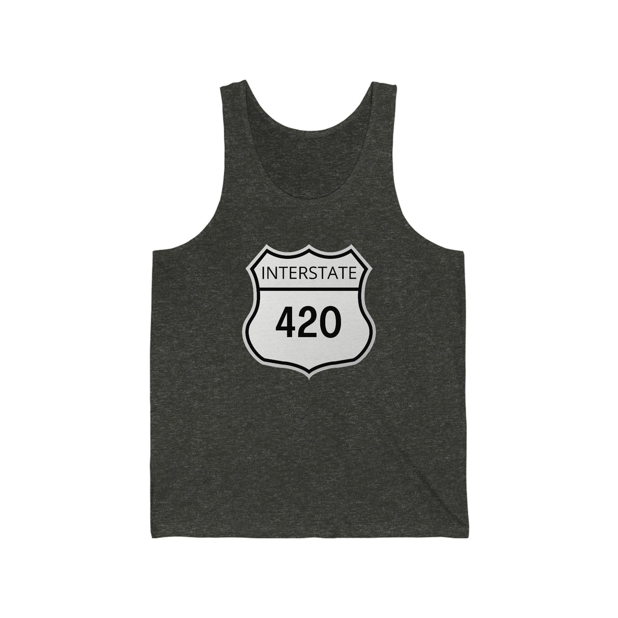 Interstate 420 Weed Jersey Tank Top
