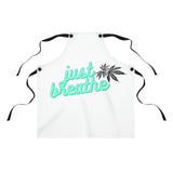 Just Breathe Weed Kitchen Apron