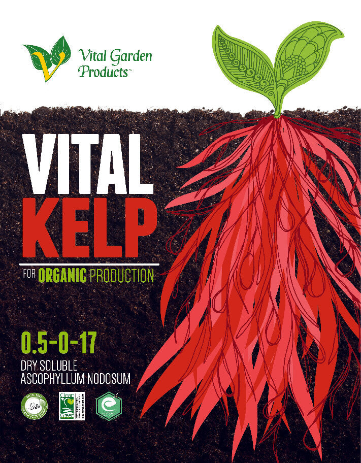 Vital Kelp 0.5-0-17 – Soluble Organic Kelp Fertilizer