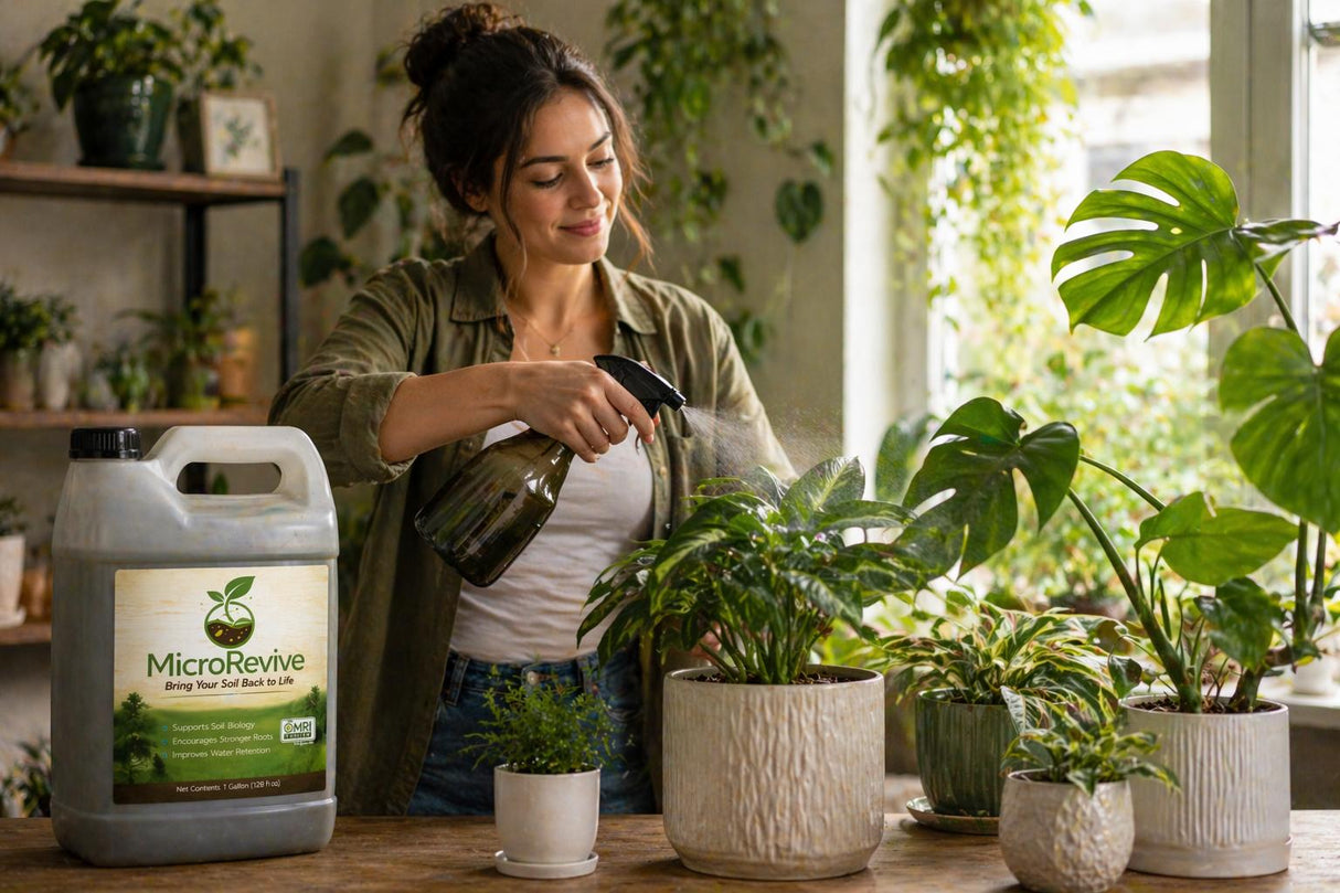 MicroRevive Biological Soil Amendment – Beneficial Microbes for Soil Health