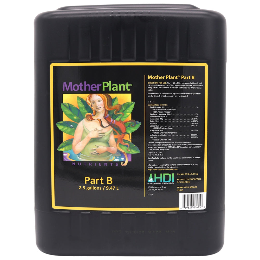mother plant a and b fertilizer Mother Plant Nutrients Part A & Part B