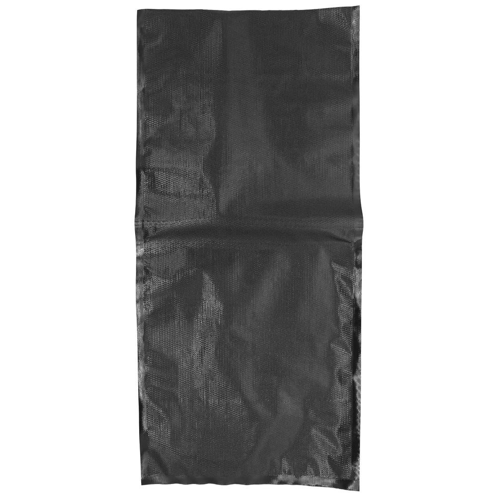 NatureVAC 11" x 24" Precut Vacuum Seal Bags - All Black (Pack of 50)