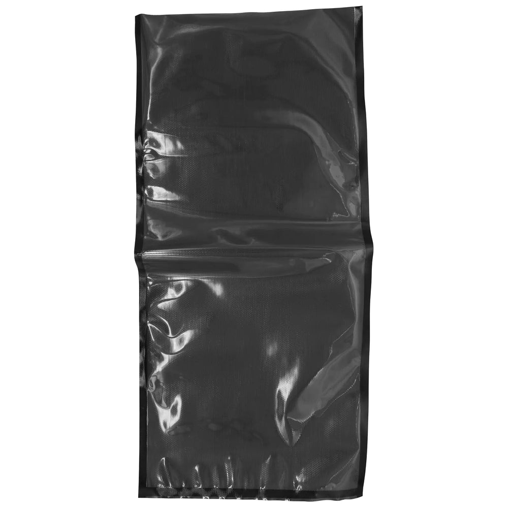 NatureVAC 11" x 24" Precut Vacuum Seal Bags - Black/Clear (Pack of 50)
