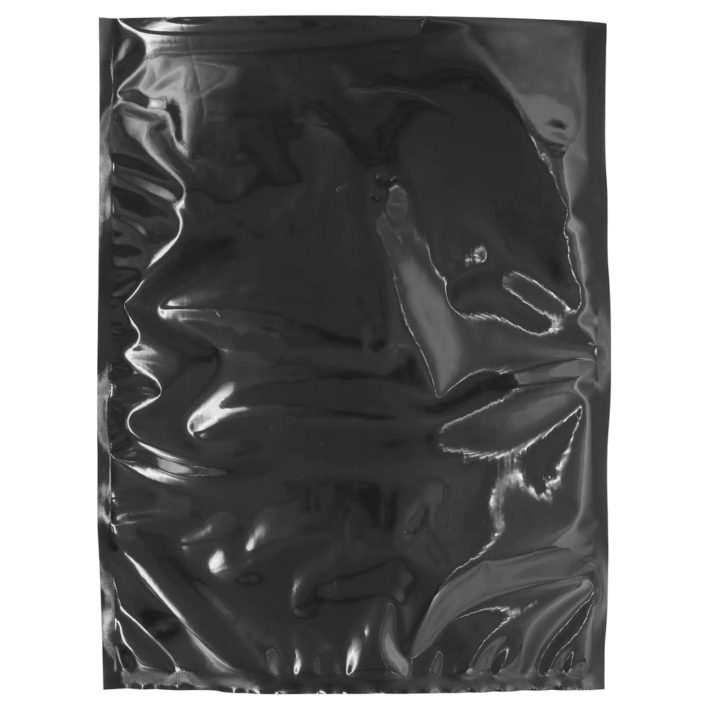 NatureVAC 15" x 20" Precut Vacuum Seal Bags - All Black (Pack of 50)
