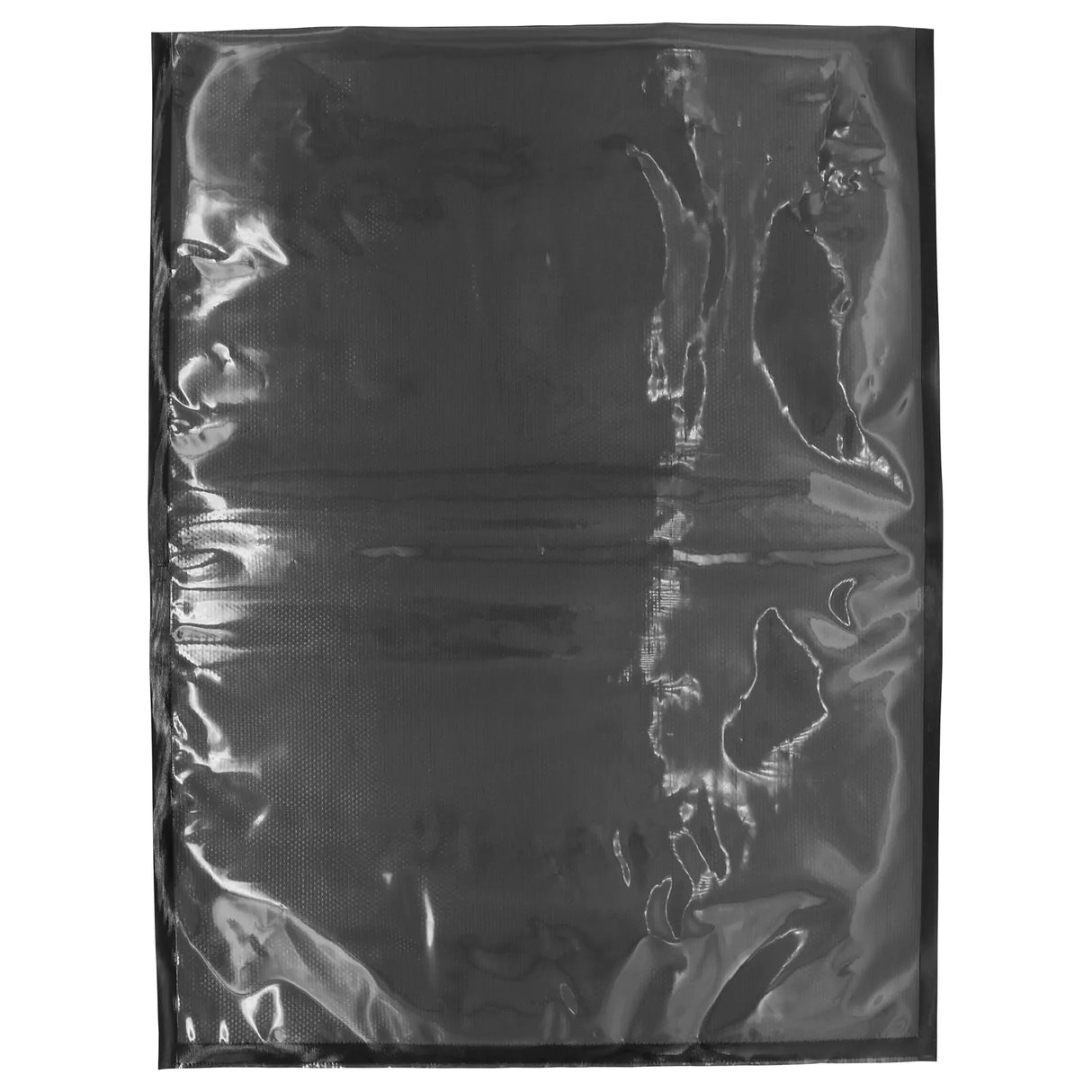 NatureVAC 15" x 20" Precut Vacuum Seal Bags - Black/Clear (Pack of 50)