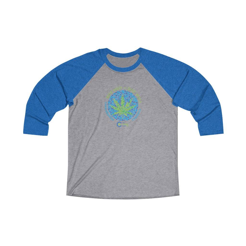 Not High Just Well Tri-Blend Raglan Tee