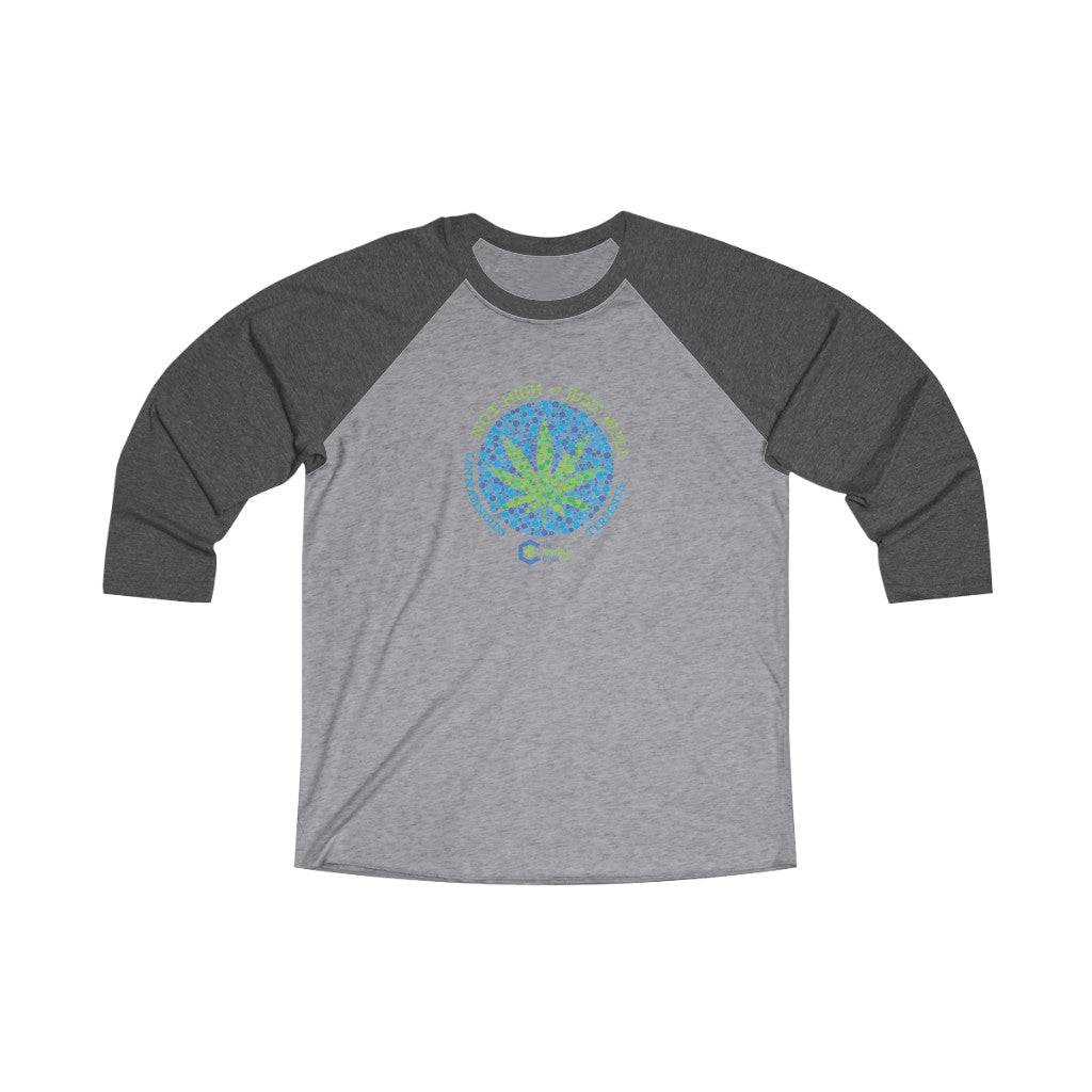 Not High Just Well Tri-Blend Raglan Tee