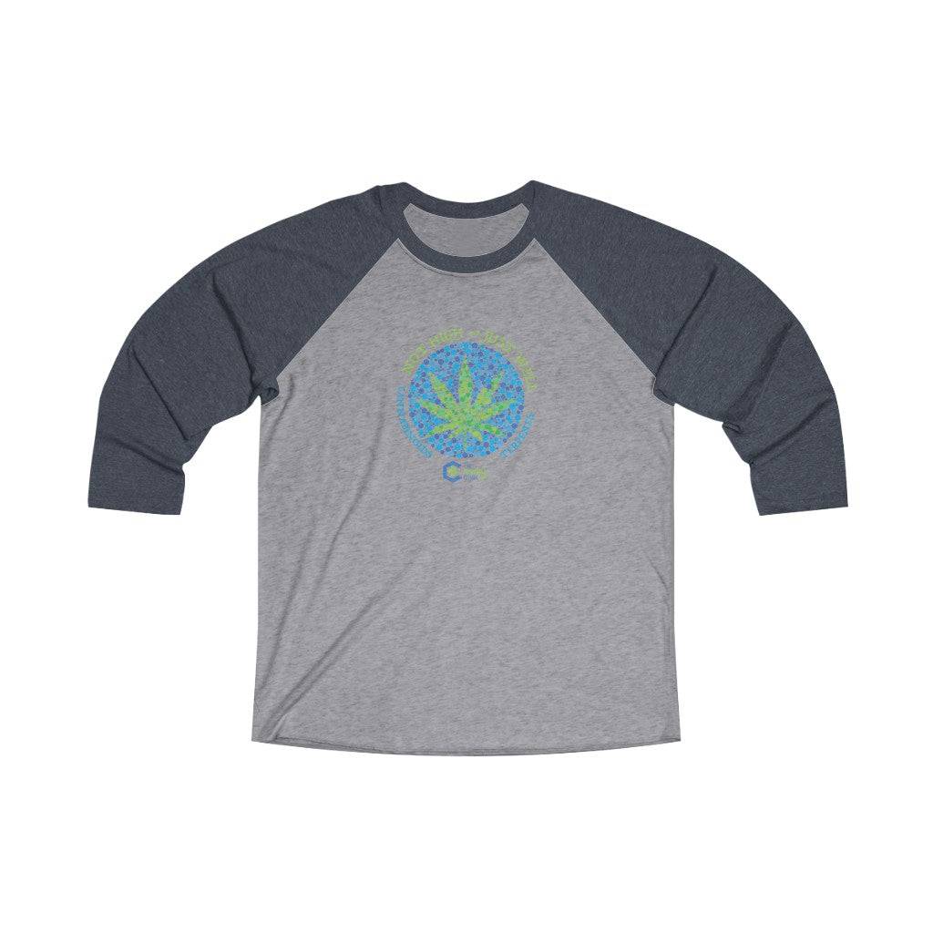 Not High Just Well Tri-Blend Raglan Tee