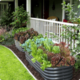 Olle Gardens 17" Tall, 12-in-1 Raised Garden Bed