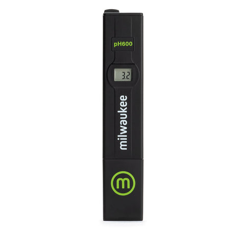 Milwaukee pH600 digital pH meter on a white background