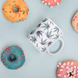 Minty Cannabis Leaf Coffee Mug
