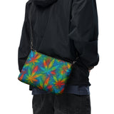 Queen Tie-Dye Crossbody Bag – Versatile Faux Leather Purse