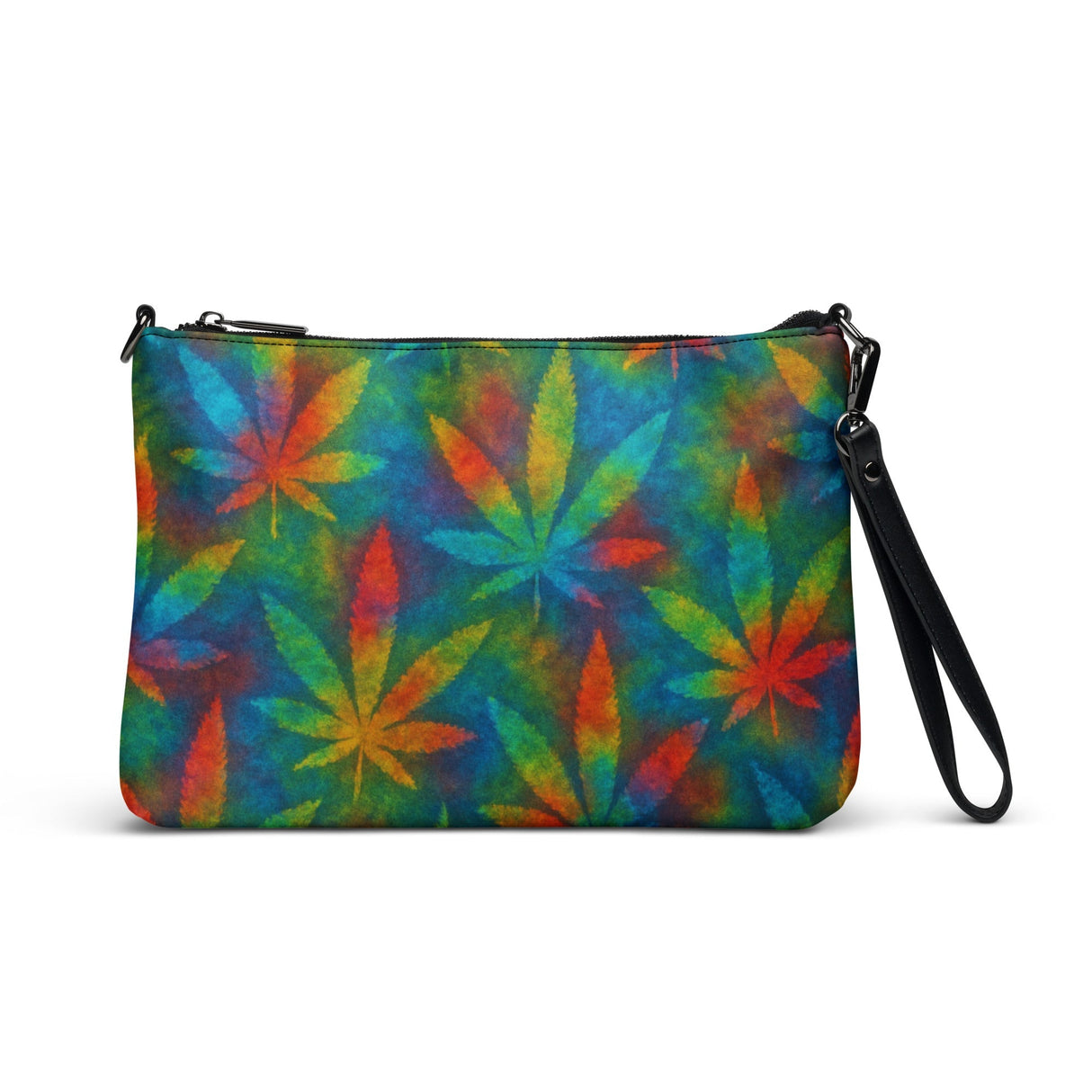 Queen Tie-Dye Crossbody Bag – Versatile Faux Leather Purse