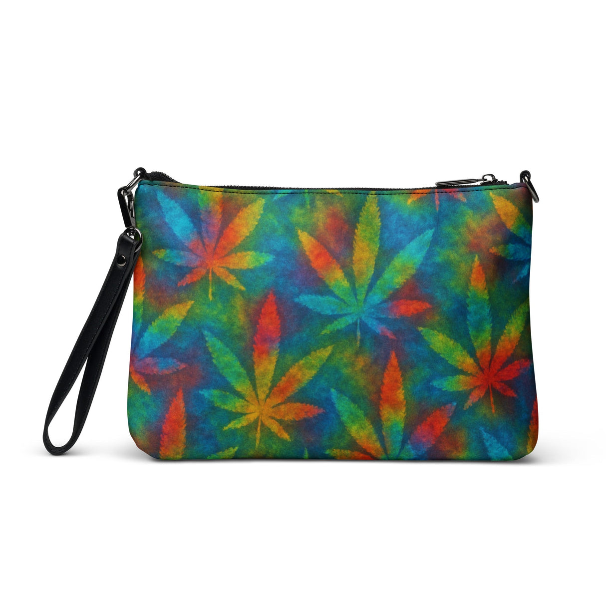 Queen Tie-Dye Crossbody Bag – Versatile Faux Leather Purse