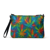 Queen Tie-Dye Crossbody Bag – Versatile Faux Leather Purse