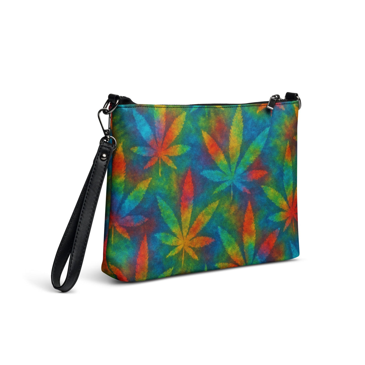 Queen Tie-Dye Crossbody Bag – Versatile Faux Leather Purse