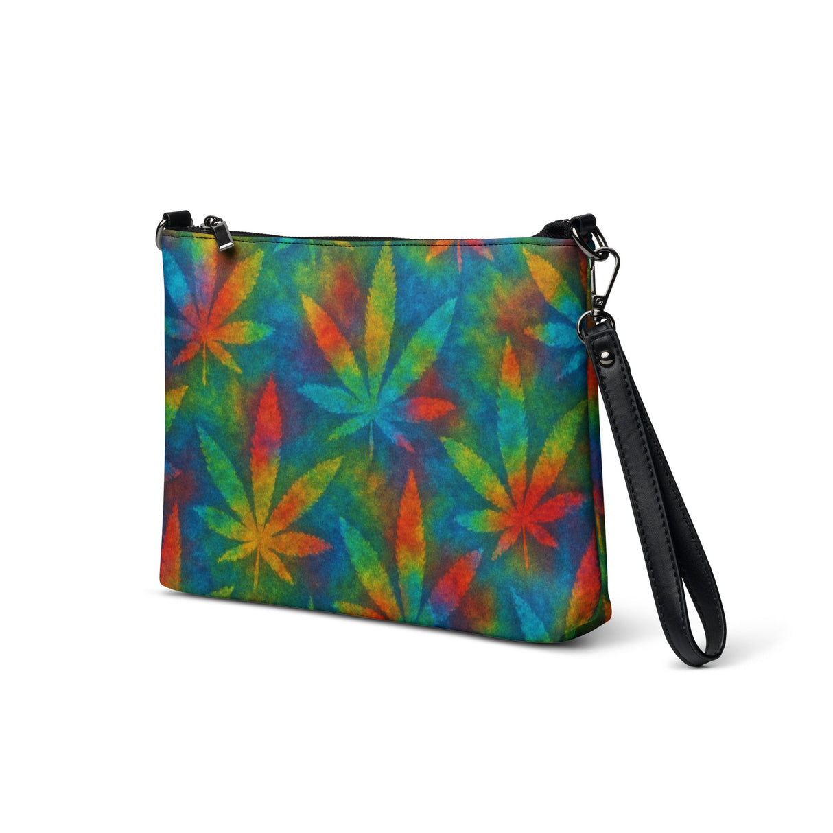 Queen Tie-Dye Crossbody Bag – Versatile Faux Leather Purse