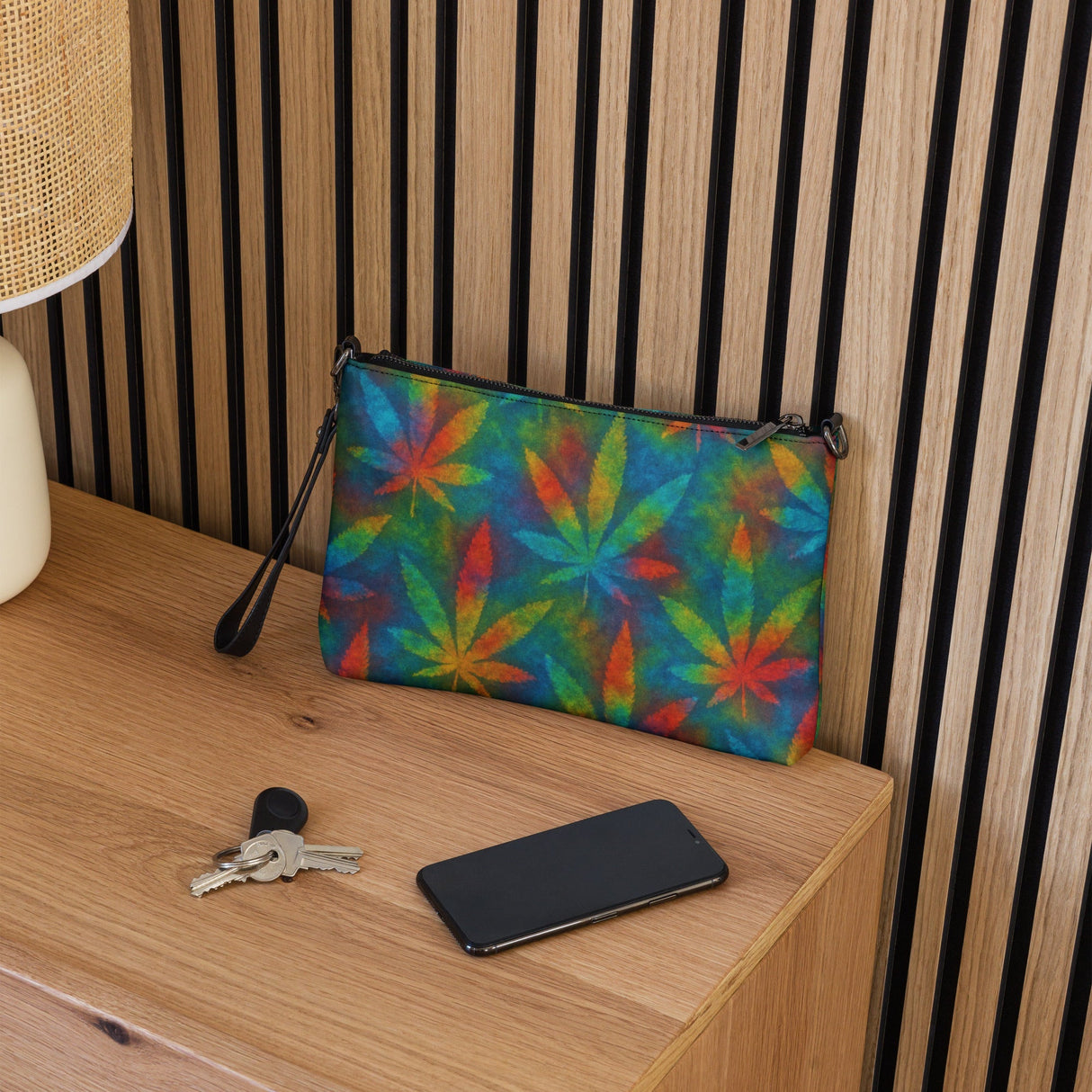 Queen Tie-Dye Crossbody Bag – Versatile Faux Leather Purse