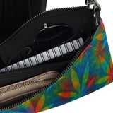 Queen Tie-Dye Crossbody Bag – Versatile Faux Leather Purse