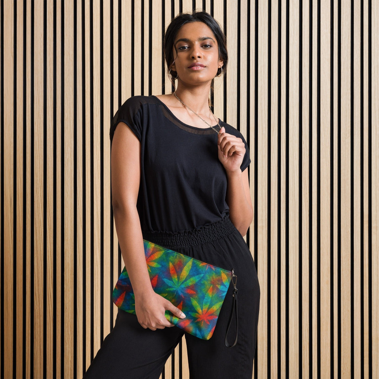 Queen Tie-Dye Crossbody Bag – Versatile Faux Leather Purse