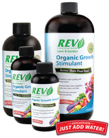 Organic REV Liquid Plant Food 16oz – Plant Growth Enhancer with Humates & Microbes