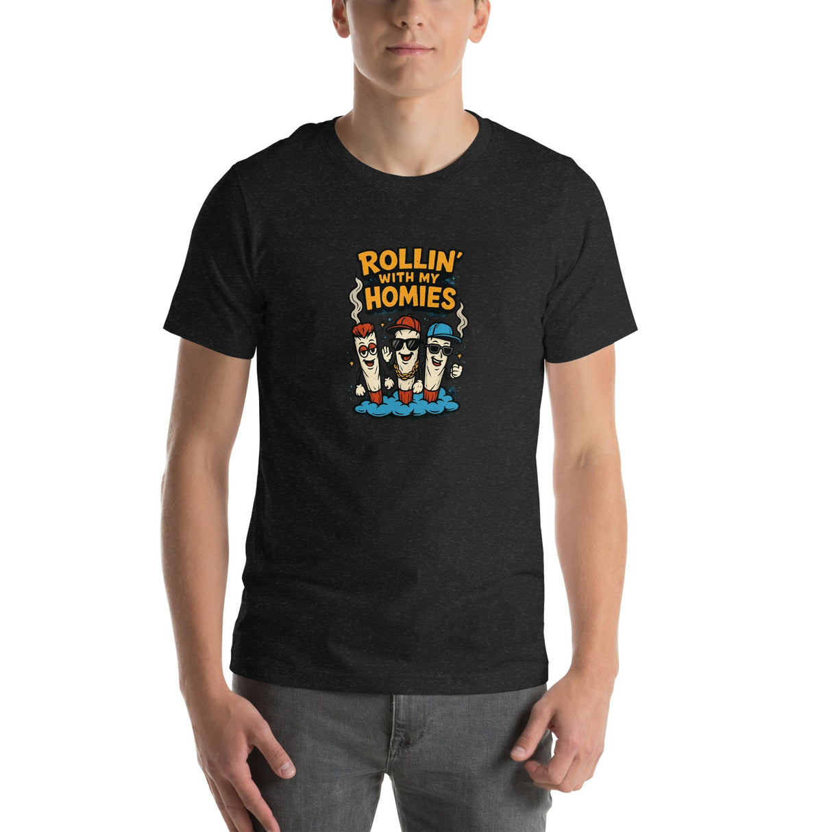 Rollin With My Homies! Unisex T-Shirt – Soft & Lightweight