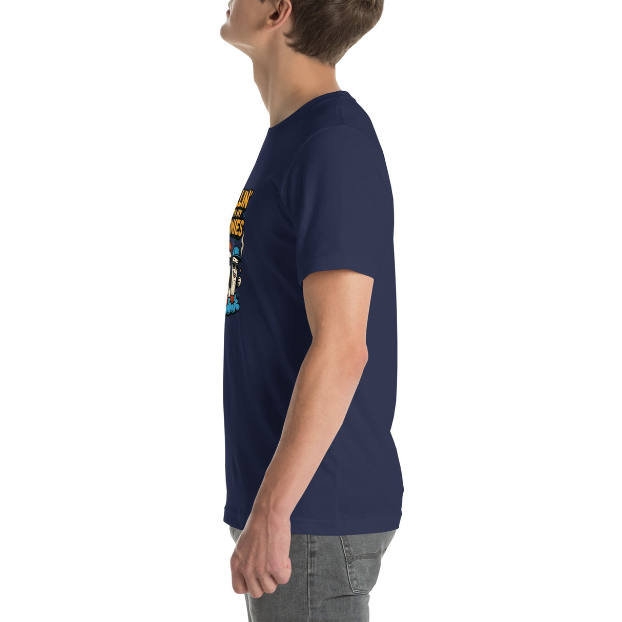 Rollin With My Homies! Unisex T-Shirt – Soft & Lightweight