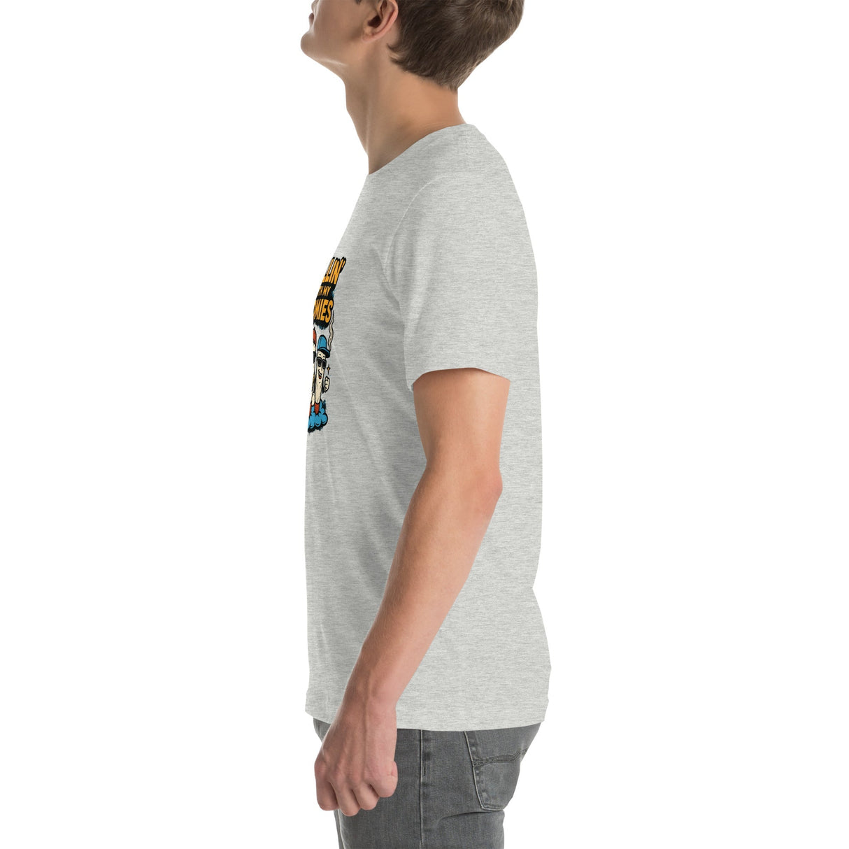 Rollin With My Homies! Unisex T-Shirt – Soft & Lightweight