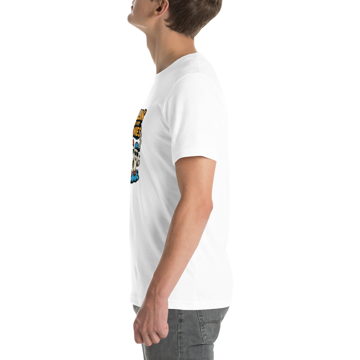 Rollin With My Homies! Unisex T-Shirt – Soft & Lightweight