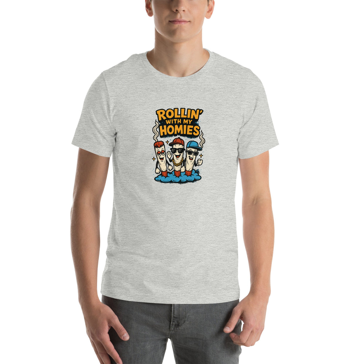 Rollin With My Homies! Unisex T-Shirt – Soft & Lightweight