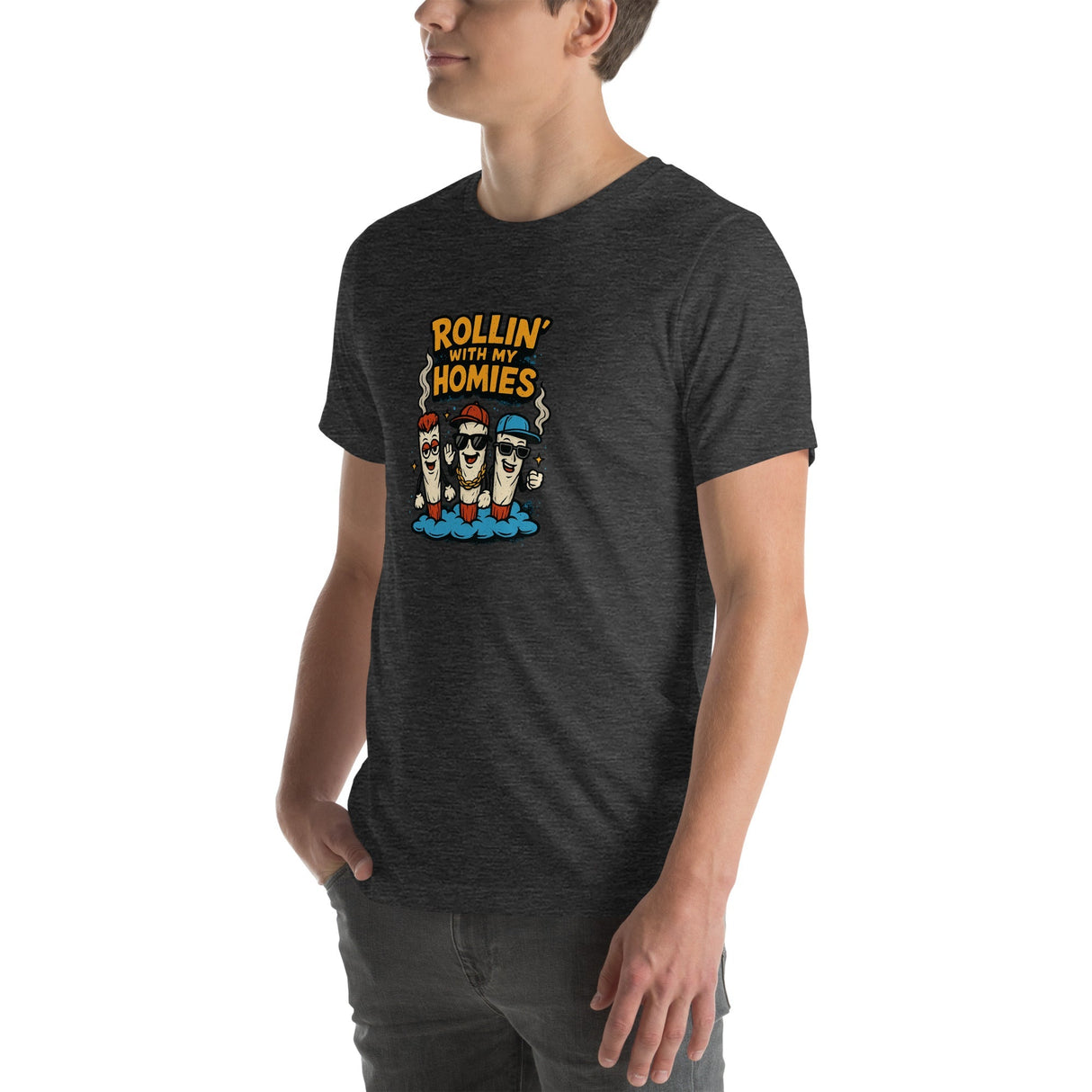 Rollin With My Homies! Unisex T-Shirt – Soft & Lightweight