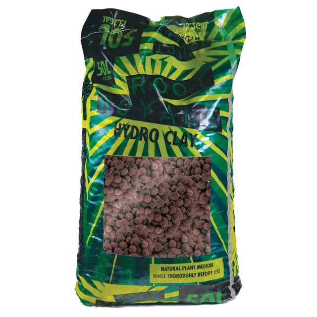 Root Royale Clay Pebbles, 50 Liter Bag - Monster Gardens