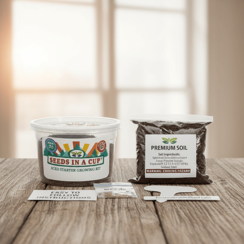 Tree Growing Kit - Choose Your Tree Type |  Seeds In A Cup®