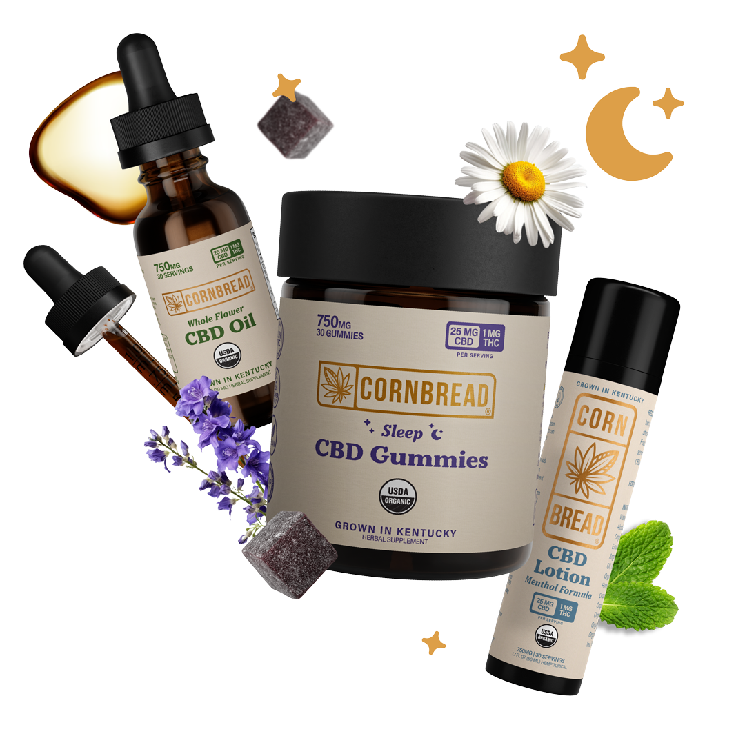 Cornbread Hemp® CBD Sleep Bundle