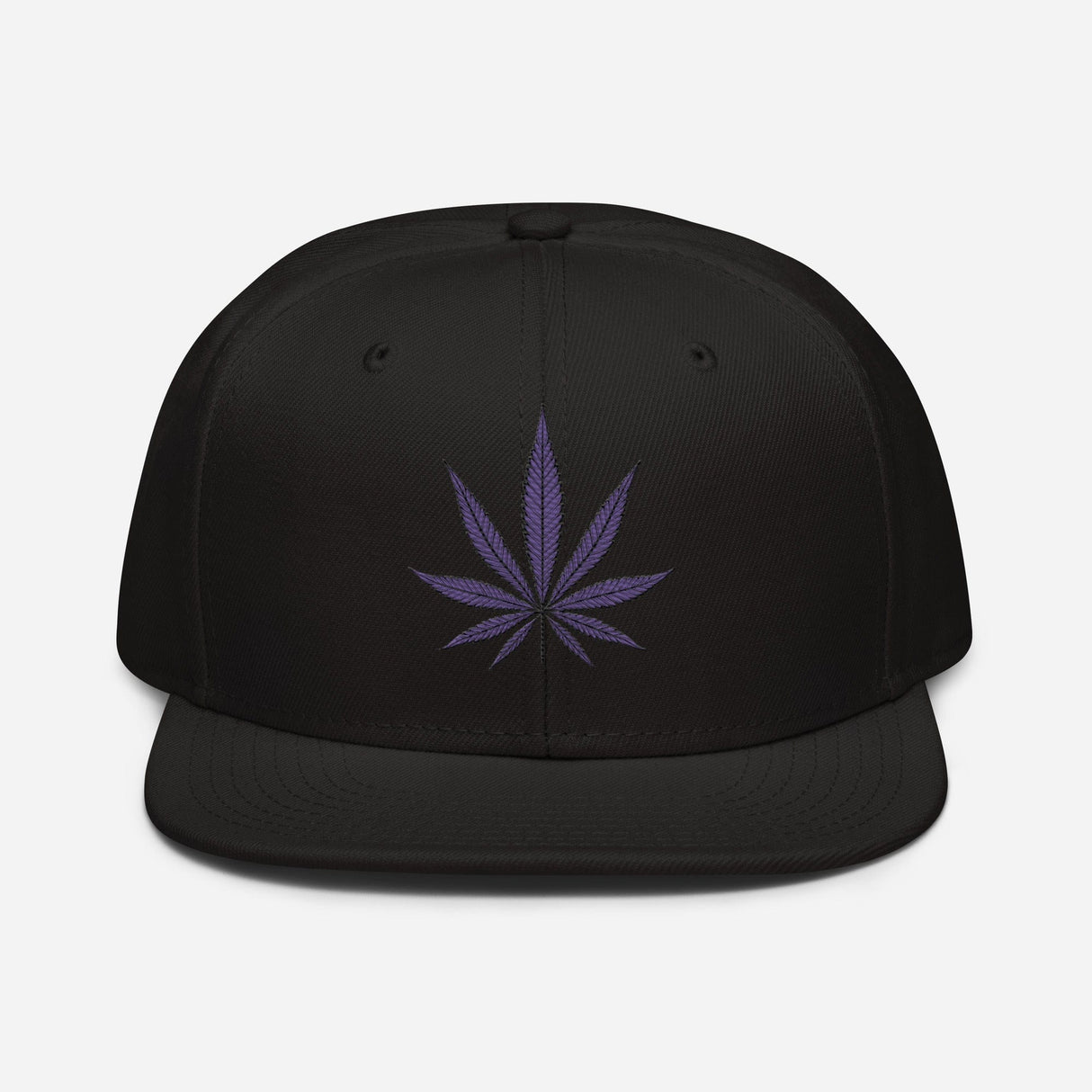 Purple Haze Marijuana Snapback Hat