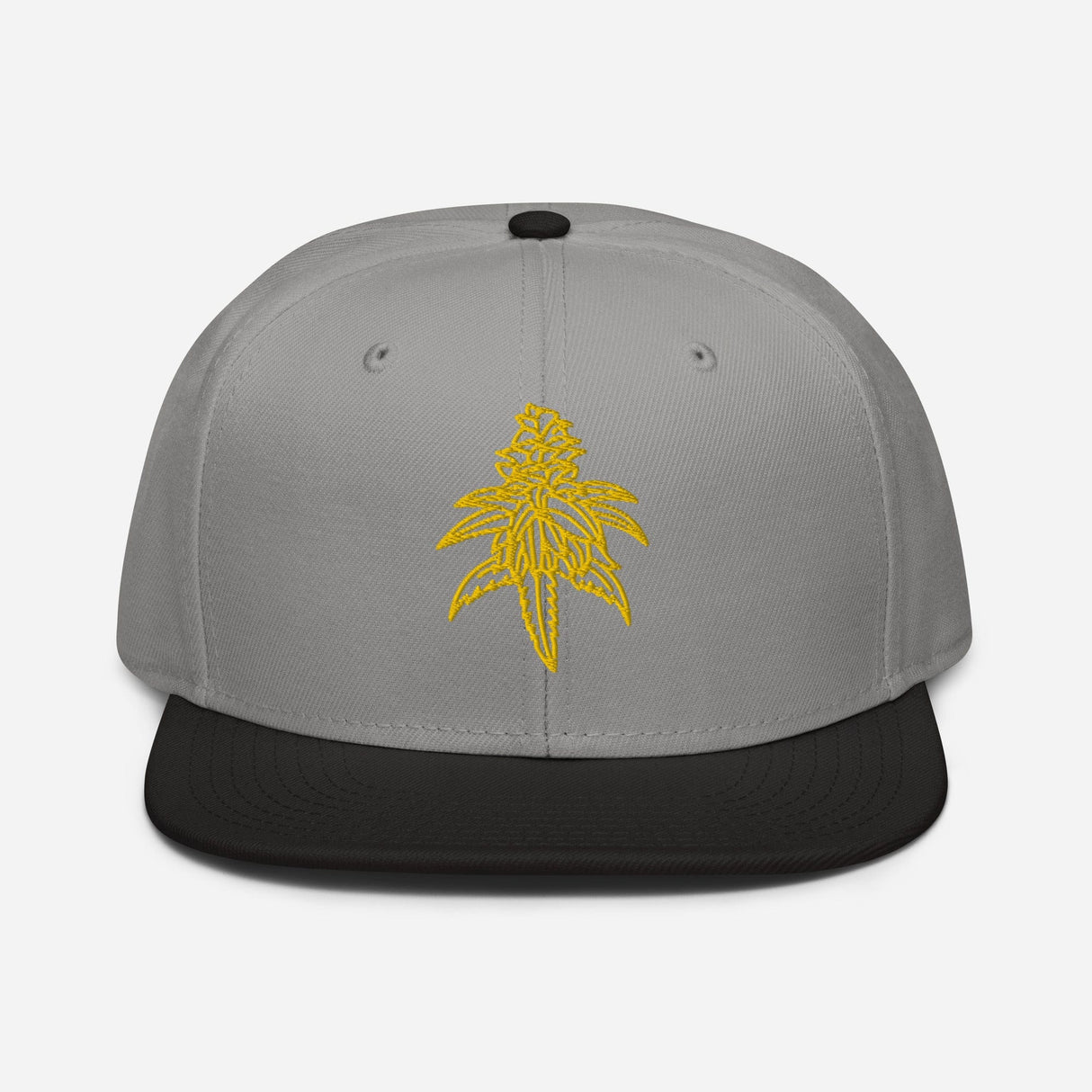 Golden Goat Cannabis Snapback Hat