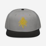 Golden Goat Cannabis Snapback Hat