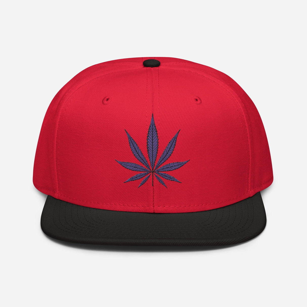 Purple Haze Marijuana Snapback Hat