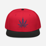 Purple Haze Marijuana Snapback Hat