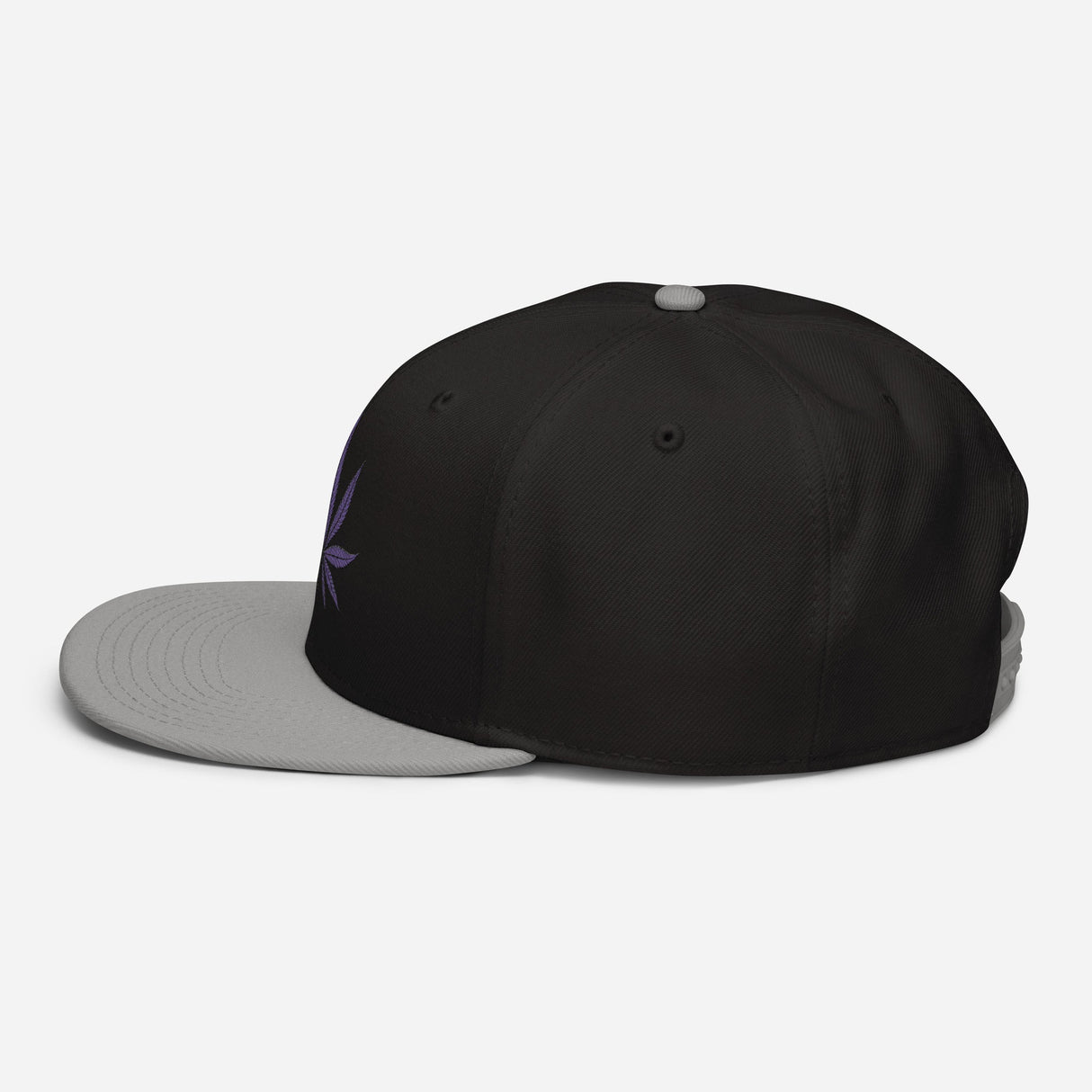 Purple Haze Marijuana Snapback Hat