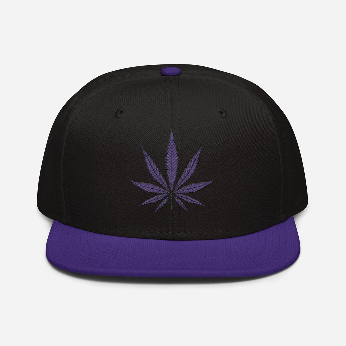 Purple Haze Marijuana Snapback Hat