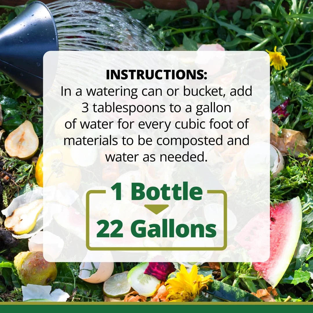 TeraGanix EM-1 Compost Starter, Concentrate