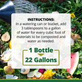 TeraGanix EM-1 Compost Starter, Concentrate