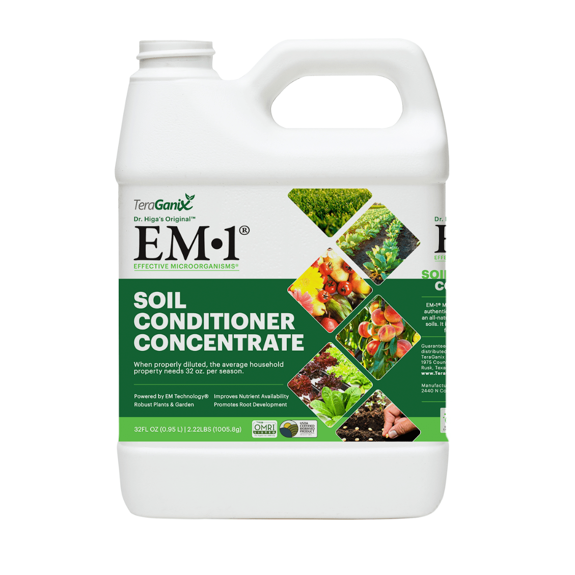 TeraGanix EM•1® Microbial Inoculant Soil Conditioner Concentrate