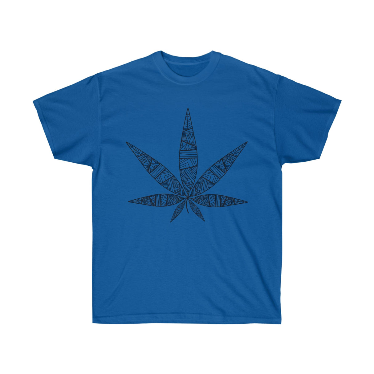 Tribal Marijuana Leaf Tee
