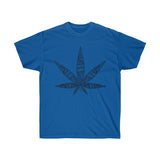 Tribal Marijuana Leaf Tee