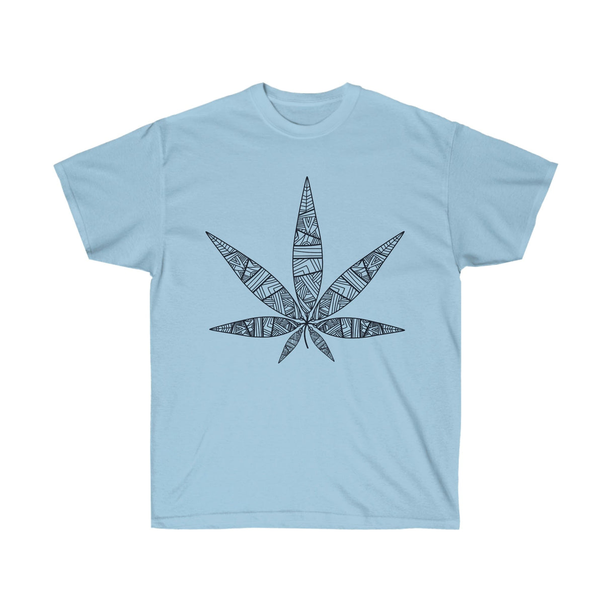 Tribal Marijuana Leaf Tee