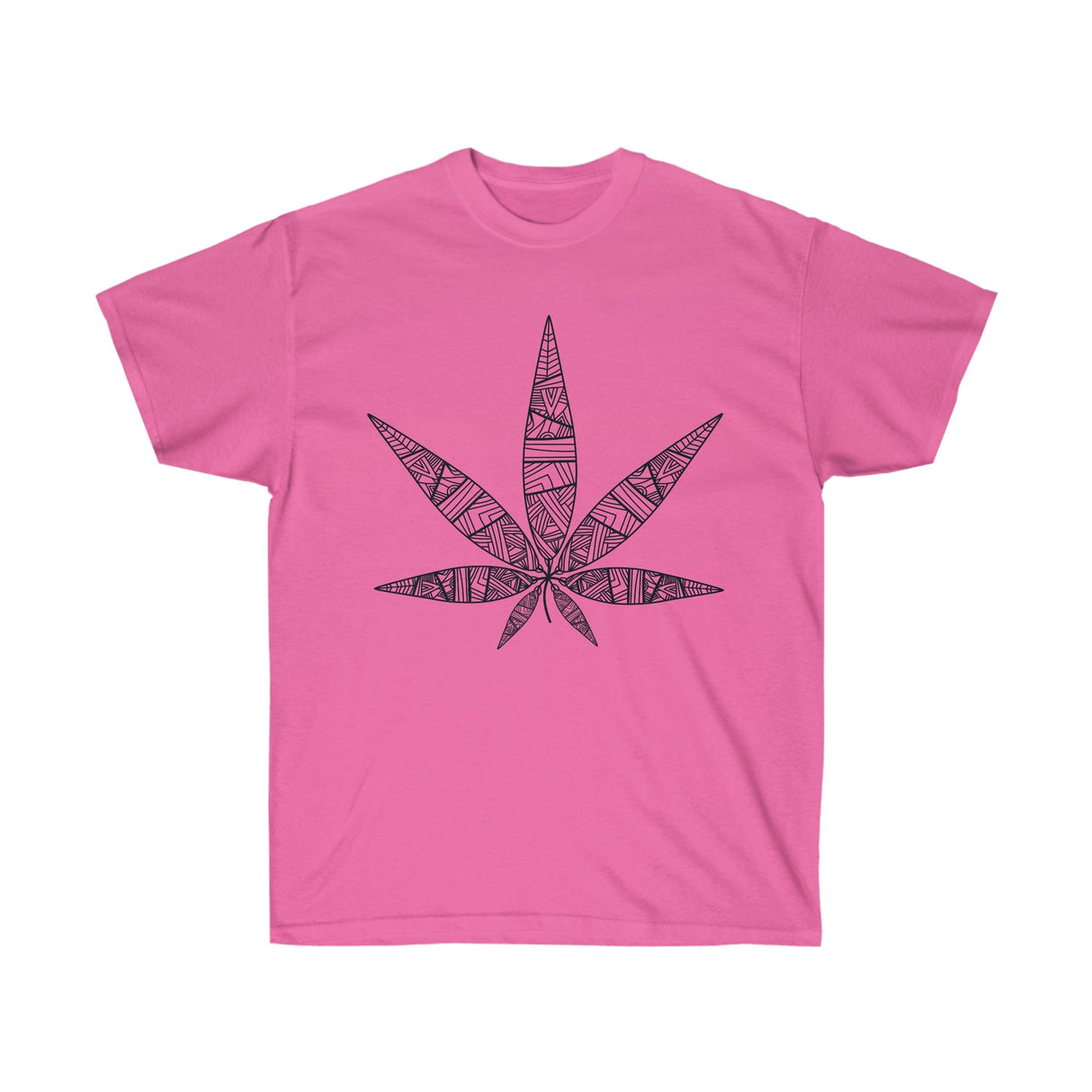 Tribal Marijuana Leaf Tee